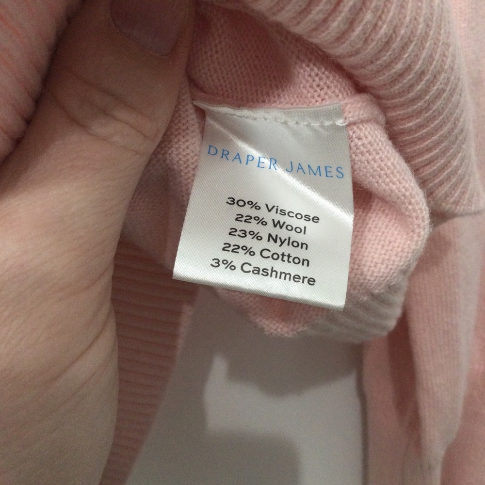 Draper James sweater‎ womens size M light pink - Picture 6 of 6